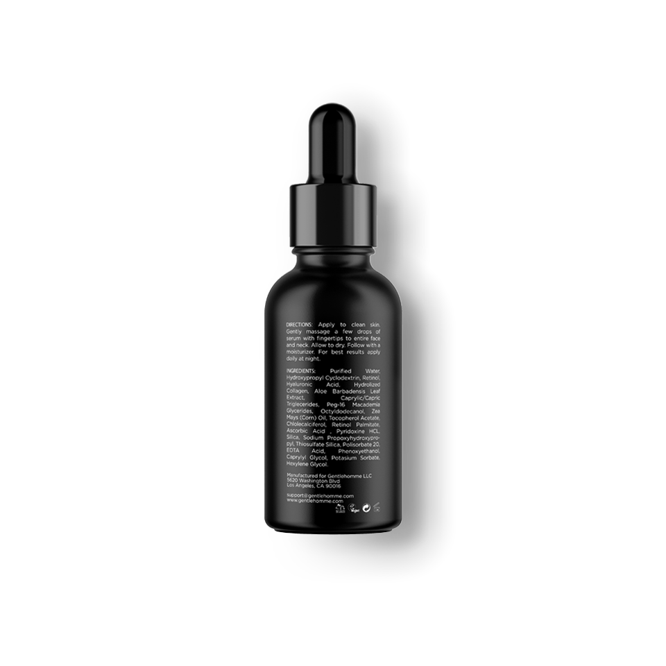 Retinol Complex Serum for Men 2.5% Anti-Aging, Hydrating, Firming 30ml - 3 PACK Item image 4