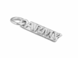 Army Charm Pendant .925 Sterling Silver - £12.78 GBP