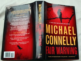 Michael Connelly 2020 hbdj 1st Print FAIR WARNING (Jack McEvoy 3) serial killer - £11.73 GBP