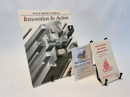 A Collection of Brochures and Books Produced Exclusively for Disney Cast... - $25.00