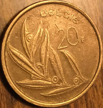 1982 Belgium 20 Francs Coin - £1.03 GBP