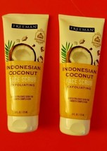 2 Pack Freeman Indonesian Coconut Face Scrub Exfoliating - £19.78 GBP