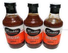 Franklin BBQ Original Made in Texas Sauce Austin, Texas - 3 Pack - £37.42 GBP