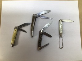 Lot Of 4 Vintage Imprial Pocket Knives. Made in the USA Folding Knifes - £46.71 GBP