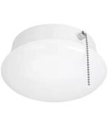Commercial Electric 7" Bright White LED Ceiling Round Flush Mount Pull C... - $23.51