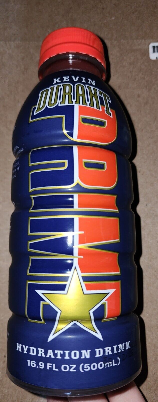 ULTRA RARE Prime Kevin Durant Cherry Freeze Flavored 1 Bottle Logan Paul... - $7.91
