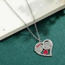 Hello Kitty Heart Necklace - £10.97 GBP
