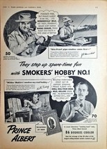 PRINCE ALBERT-WWII-CRIMP CUT-CIGARETTES-Smokers Hobby NO.1-1942 Vintage ... - $10.03