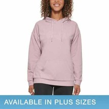 Marc New York Womens Performance Brushed Rib Front Pocket Hoodie Pink 2X - £29.01 GBP