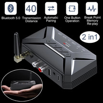 Bluetooth Transmitter Receiver Long Range For Tv Home Car Stereo Audio A... - $29.99