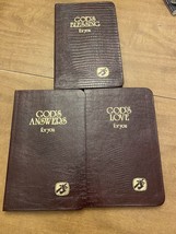JIMMY SWAGGART MINISTRIES Genuine Leather Book Lot God&#39;s Love, Blessing,... - £12.71 GBP