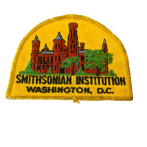 Vtg Embroidered Smithsonian Institution Washington D.C. Souvenir Patch Badge - £11.65 GBP