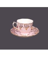 Royal Albert pink and golden grapes cup and saucer set. Bone china made ... - £47.99 GBP