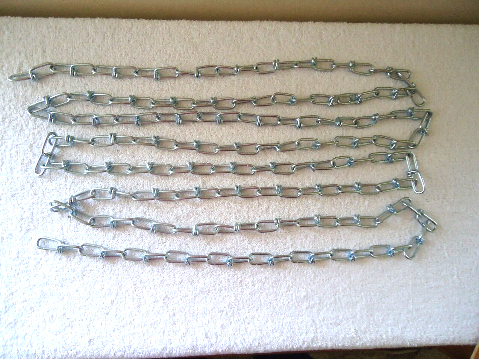 Primary image for " NOS " Chain 12 1/2 Feet Long Great Multi Use Chain For Mechanics,Dog Tie Out,