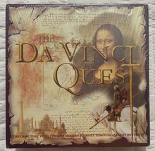 The Da Vinci Quest Board Game Family Trivia By The Movie Game Inc New Sealed OOP - £14.78 GBP