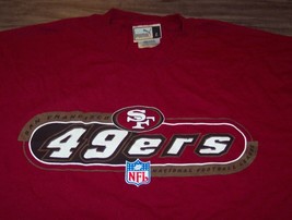 Vintage San Francisco 49ERS Nfl Football T-Shirt Mens Large Puma - £31.64 GBP