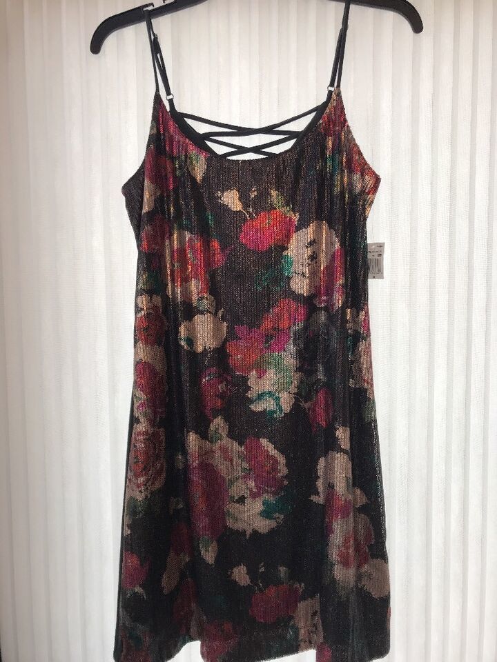 Soft black hot melon Dress Size XL Eyeohadew Ships N 24h