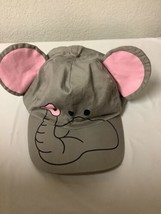 Fun Animal Safari Elephant Cap With Adjustable Strap For Kids &amp; Adults One Size - £11.94 GBP