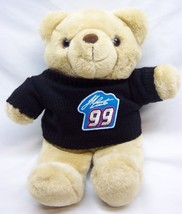 Vintage Nascar #99 Jeff Burton Teddy Bear 8&quot; Plush Stuffed Animal Toy - £15.55 GBP