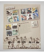 1998 USPS 1920s Celebrate the Century Stamp Sheet 15ct 32c B9 - £9.42 GBP