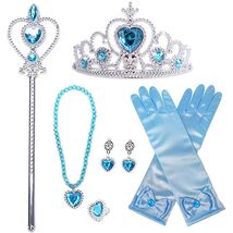 AMOR 8PCS Princess Dress Up Jewelry Set Toddler Girls Gloves Tiara - $119.43 AMOR 8PCS Princess Dress Up Jewelry Set Toddler Girls Gloves Tiara - $119.43 MXN