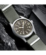 Professional MILITREK Field Watch - 38mm Sapphire Glass 100M Sweep Quart... - $85.49