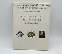 10,000 Maniacs Guide Sich Christian Burial Musik, Songbuch Blind Herren Zoo - $37.72