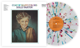 Dolly Parton Coat Of Many Colors Vinyl New! Limited Rainbow Splatter Lp 180 Gram - £37.35 GBP