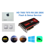 HD 7950 7970 R9 280 280X Flash &amp; Setup Service for Mac Pro 4,1 5,1 - £53.16 GBP