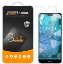 2X Tempered Glass Screen Protector Saver For Nokia 7.1 - £14.38 GBP