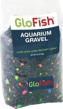 GloFish Aquarium Gravel, Fish Tank Gravel, Black With Fluorescent Accents, 5 Lb - £8.11 GBP