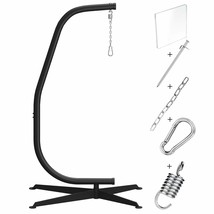 Hammock Swing Stand,Hanging C-Stand With Buckle And Spring Hook, For Indoor,Outd - £153.45 GBP
