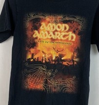 Amon Amarth Wrath Of The Norsemen T Shirt Mens Small Tour Shirt Band Metal - £19.09 GBP