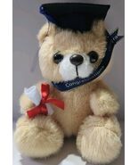 Beige Graduation Bear 2026 with Gold-Stamped Gift Box, 7 Inch Graduation... - $9.85