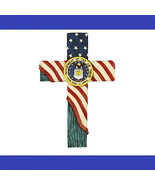 CROSS: U.S. AIR FORCE - 12&quot; x 8&quot; made of Polyresin - £11.77 GBP