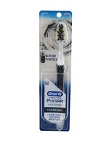 Toothbrush Oral-B Pulsar Charcoal Battery Toothbrush  Soft  1 Count Blac... - $3.65