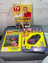 Lot of 4 Nascar Collectible TV Guides Jeff Gordon Holographic Covers Mark Martin - £9.16 GBP