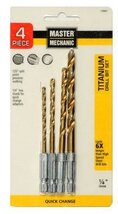 Master Mechanic 158861 Quick Change Titanium Bit Set - $41.24 CAD
