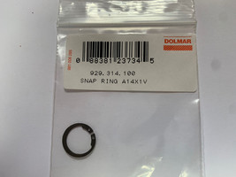 OEM Dolmar Makita Tanaka Equipment Snap Ring A14X1V New (bt) - $2.99