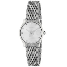 Gucci Women&#39;s G-Timeless Bee Silver Dial Watch - YA1265019 - £745.18 GBP