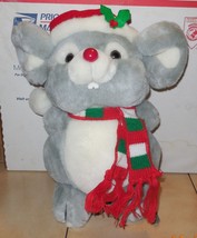 Vintage 80's Russ Berrie & Co Mischief 12" Plush Toy Christmas - $43.03