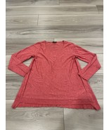 Eileen Fisher Tencel Alpaca Pullover Merino Wool S Tunic Top Sweater Lag... - $24.74