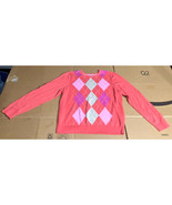 Izod Pink Diamond Pattern Golf Sweater XL, Womens Activewear, Golf Knit ... - $14.85