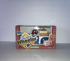 Limited Edition Sweet Wheelin&#39; Red M&amp;M Candy Dispenser - $54.45