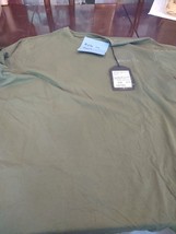 Beretta Trident Army Green T-Shirt Size XL - Hole In Back Of Shirt - £10.30 GBP