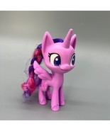 My Little Pony Twilight Sparkle Unicorn Pegasus Toy Purple 2020 5&quot; Brush... - $16.77 CAD