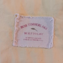 Bob Timberlake Build To Last Men's Yellow Cotton Short Sleeve Pockets Size Large image 7