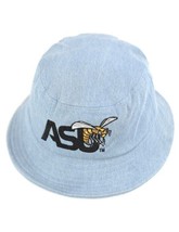 Alabama State University Bucket Hat Hbcu Asu Hornets Denim Safari Bucket Cap - $24.50