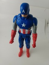2014 Hasbro Marvel Titan Hero Series Captain America 12&quot; Figure No Shiel... - $10.21