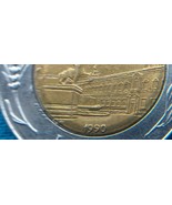 Vintage 1990 Italy 500 lire coin. Quirinale. Production Error. - $3,782.36 MXN